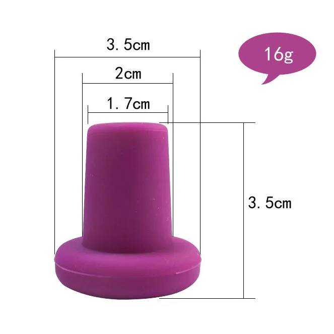 2022 Food Grade Reusable Silicone Bottle Stopper Wine Bottle Plug for wine lovers