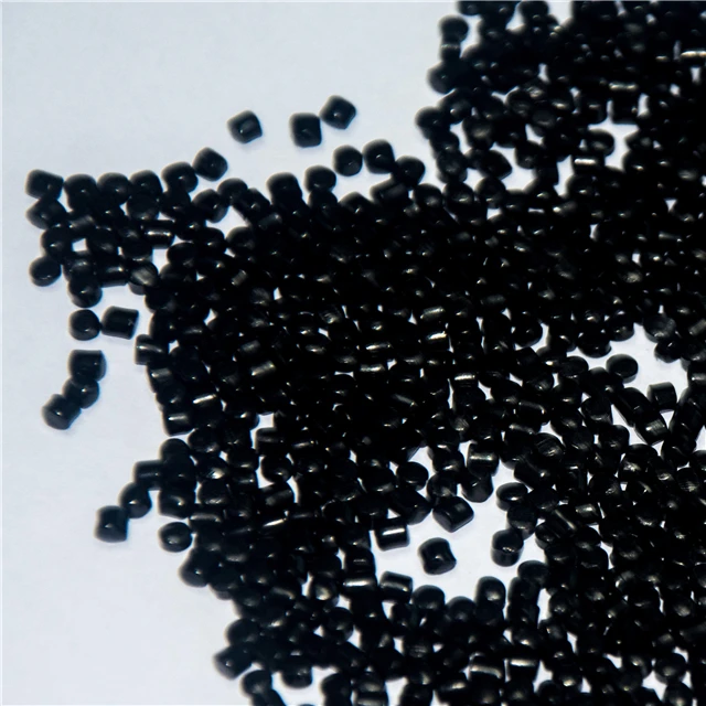JZ Masterbatch Manufacturer 40% Carbon Black ABS HIPS POM PA PC PET Injection Extrusion Compound Black Masterbatch