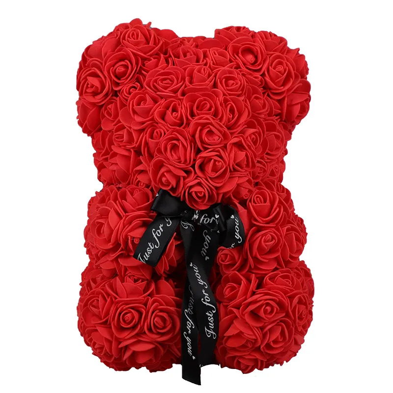 
Самые популярные украшения для свадебной вечеринки, цветы, День Святого Валентина, горячая Распродажа, розовый медведь Тедди 