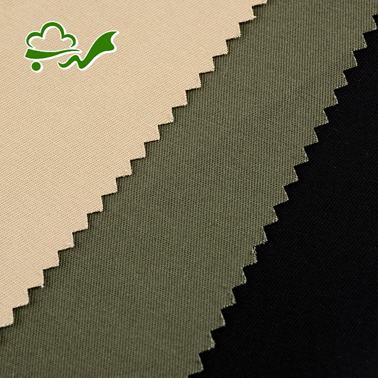 custom poly cotton twill woven chino track pants men fabric in stock