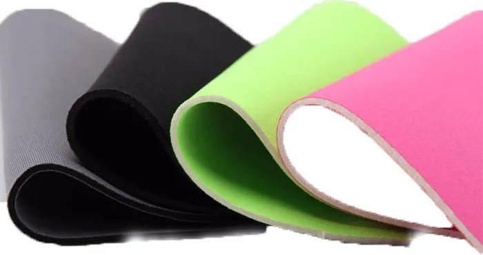Factory Price 2mm 3mm 4mm Elastic Neoprene scuba printing Rubber Sheet Fabric