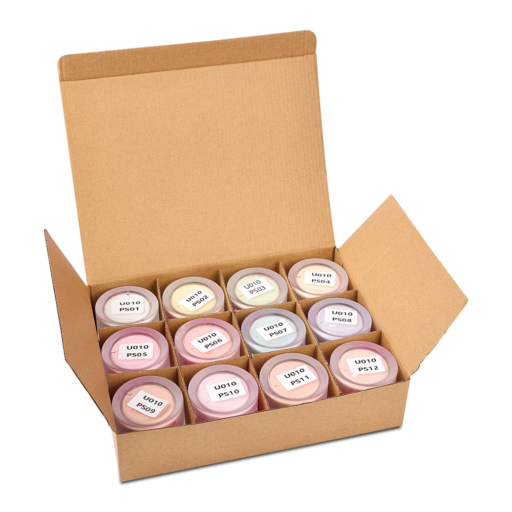 Hot selling new pastel acrylic powder 2 in 1 manufacture nail supply private label available