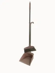 dustpan sets(broom+dustpan) soft broom head and stainless steel handle