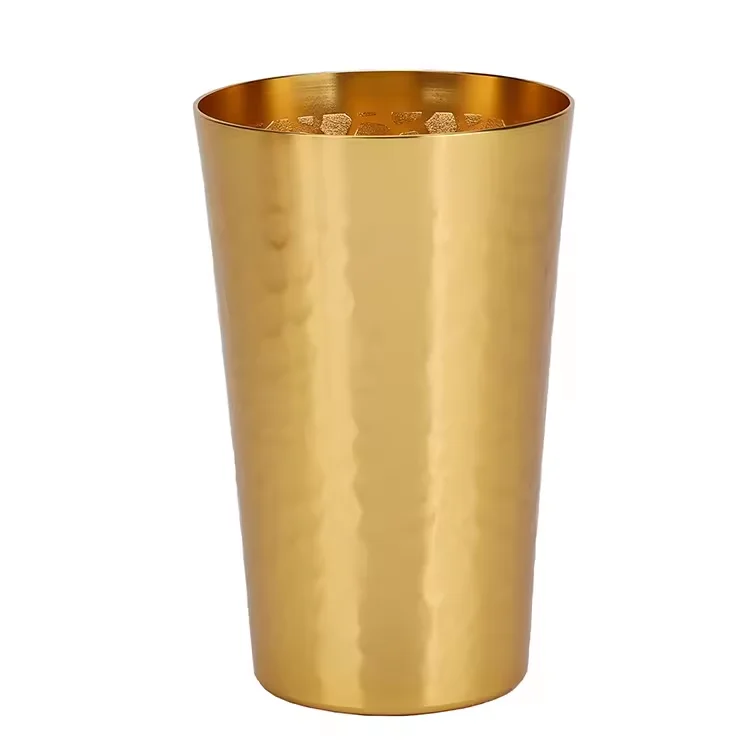 Factory Wholesale Custom 12.5oz Reusable Aluminum Cup Disposable Beer Drinking Cups for Party bar