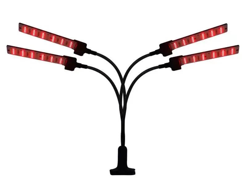 Greenhouse Hydroponic Three heads Green Plant  Farm Led Grow Tube For Green Plant Full Spectrum Indoor Plant Grow Lamp