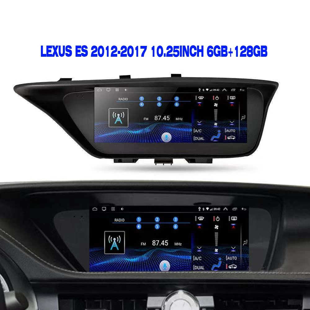 Android Car Stereo Multimedia Video DVD GPS Player For LEXUS ES ES250 ES300 ES350 ES300H 2013-2017 With Navigation WiFi