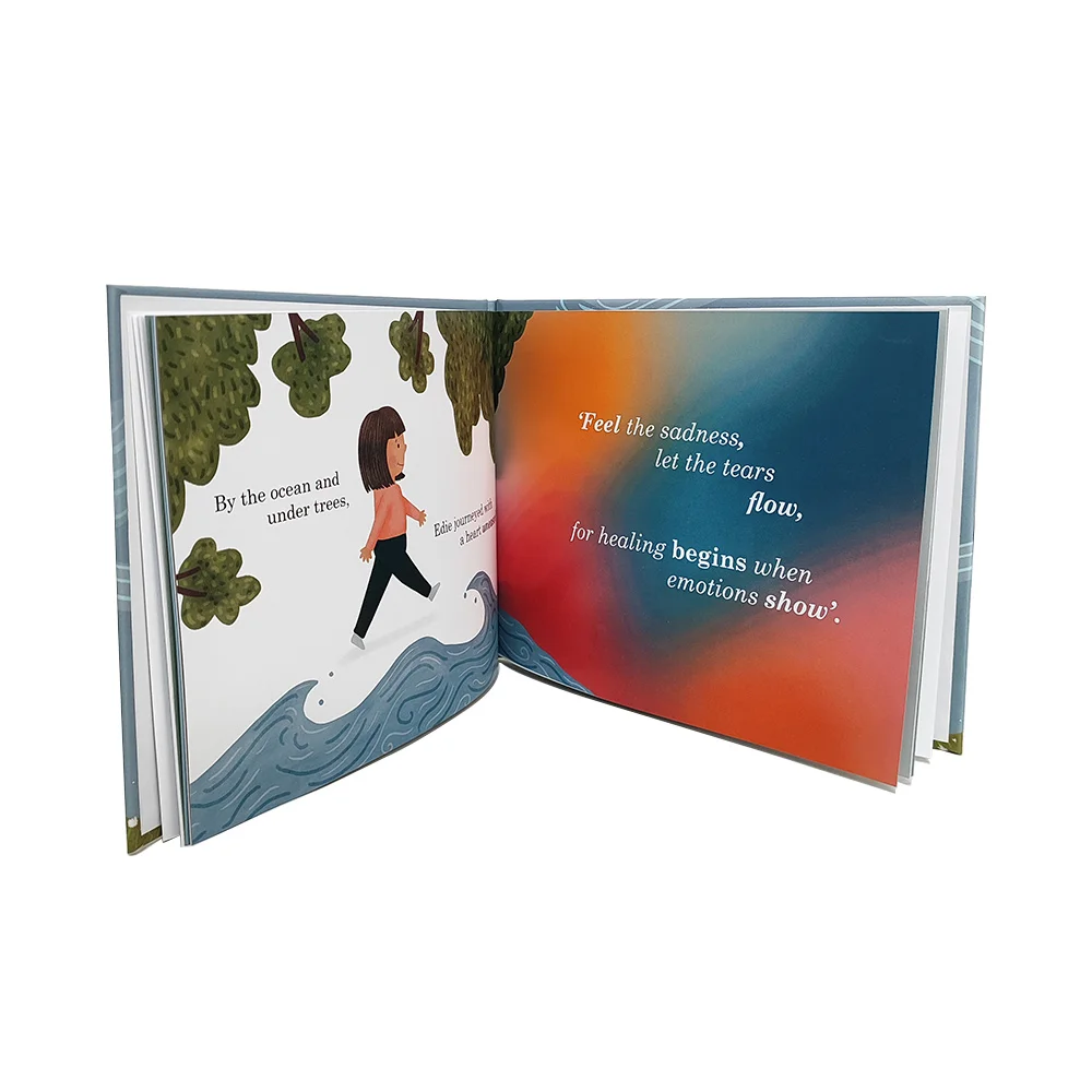 Custom Children Board Book Printing Baby Hardcover Books Safe Forever With Me Print Picture Kids Book