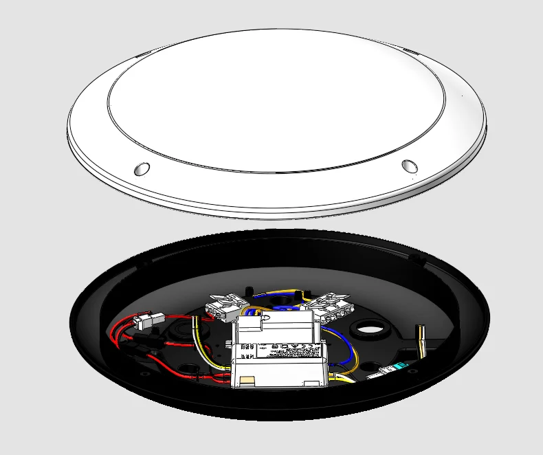 Новый датчик движения IP65 PP водонепроницаемый 3cct IK10 наружный настенный светильник