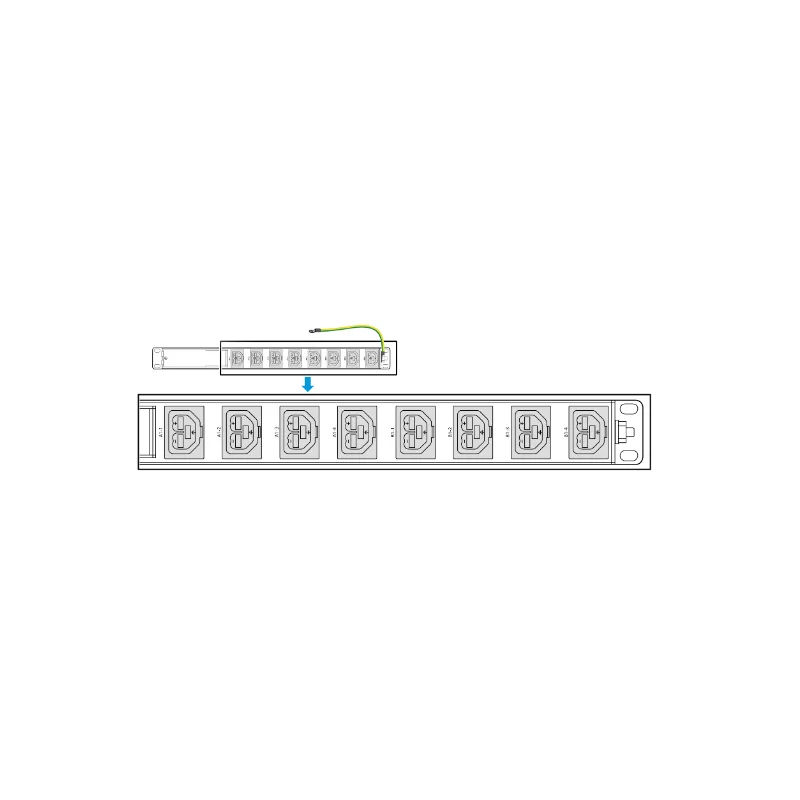 HW CR8MP2KHDCC0 02122538 380VDC HVDC and 220V AC Power Distribution Unit