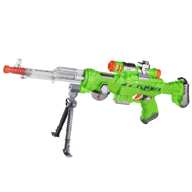 Children Gun Toys  Light&Sound Boy Paly Gmae Battery Style Electronic Gun Plastic Material with  Multiple Certificates