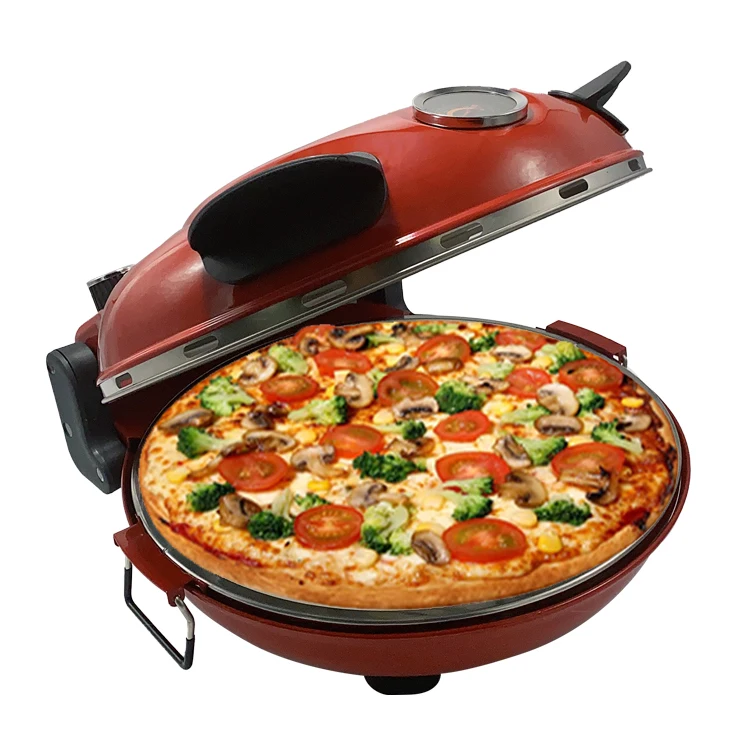 Commercial Panic Buying Temperature Control Timer Electric Pizza Maker High Temperature Pizza Oven