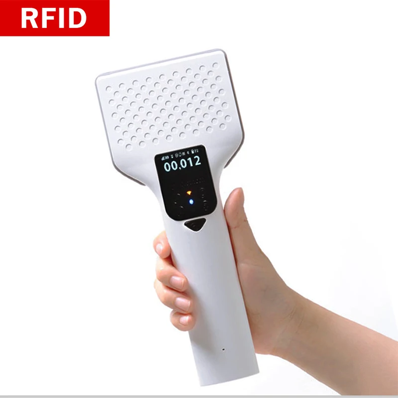  Washing Chip RFID handheld machine intelligent linen tag scanner UHF card