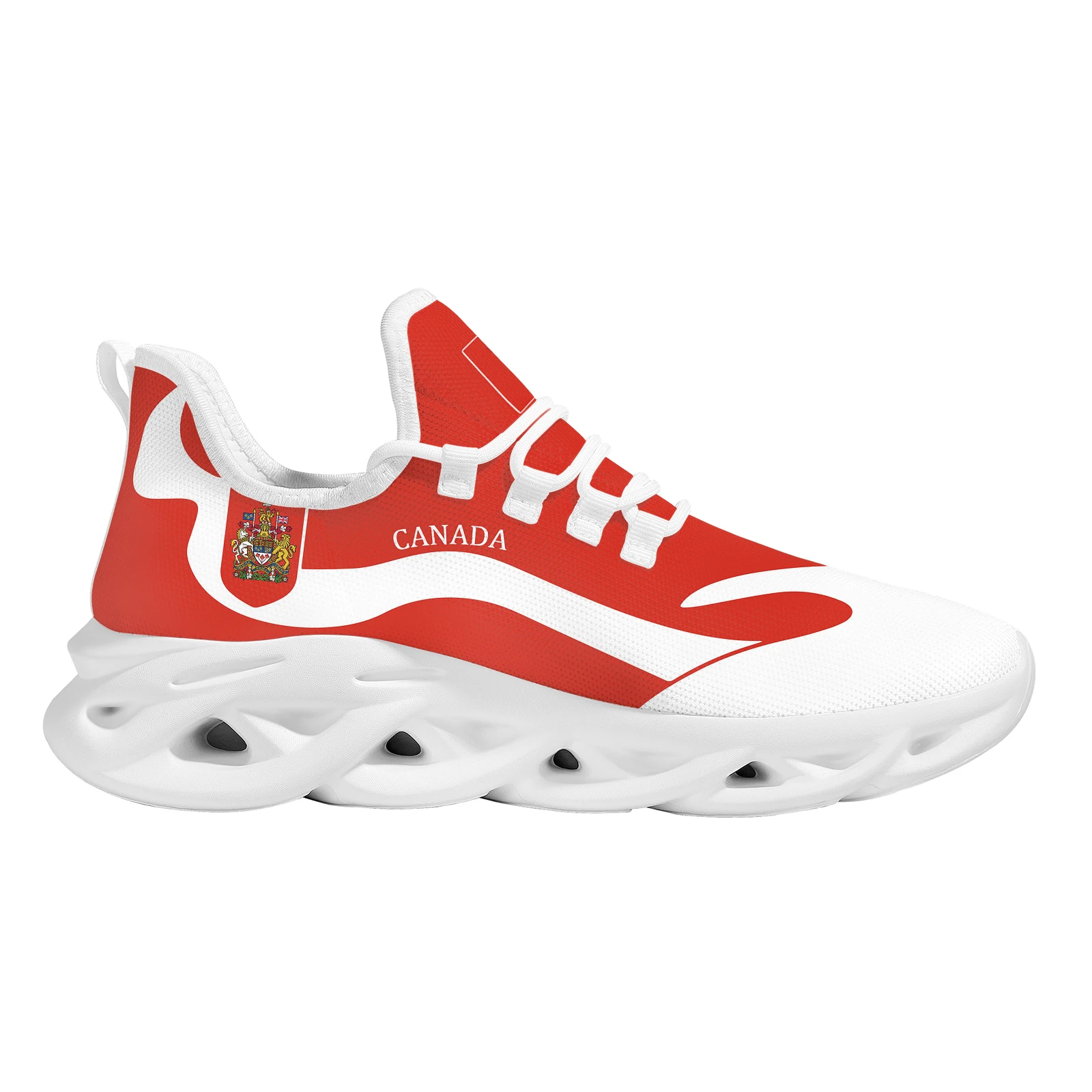 Canada Country Designs Sneaker Dropshipping Custom Print Fashion Sports EVA Shoes logo Football Running Shoe