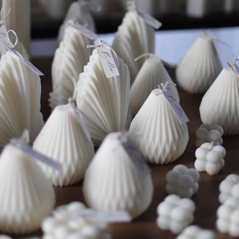 Оптовая продажа милые и креативные грушевидные свечи ароматерапия новинка