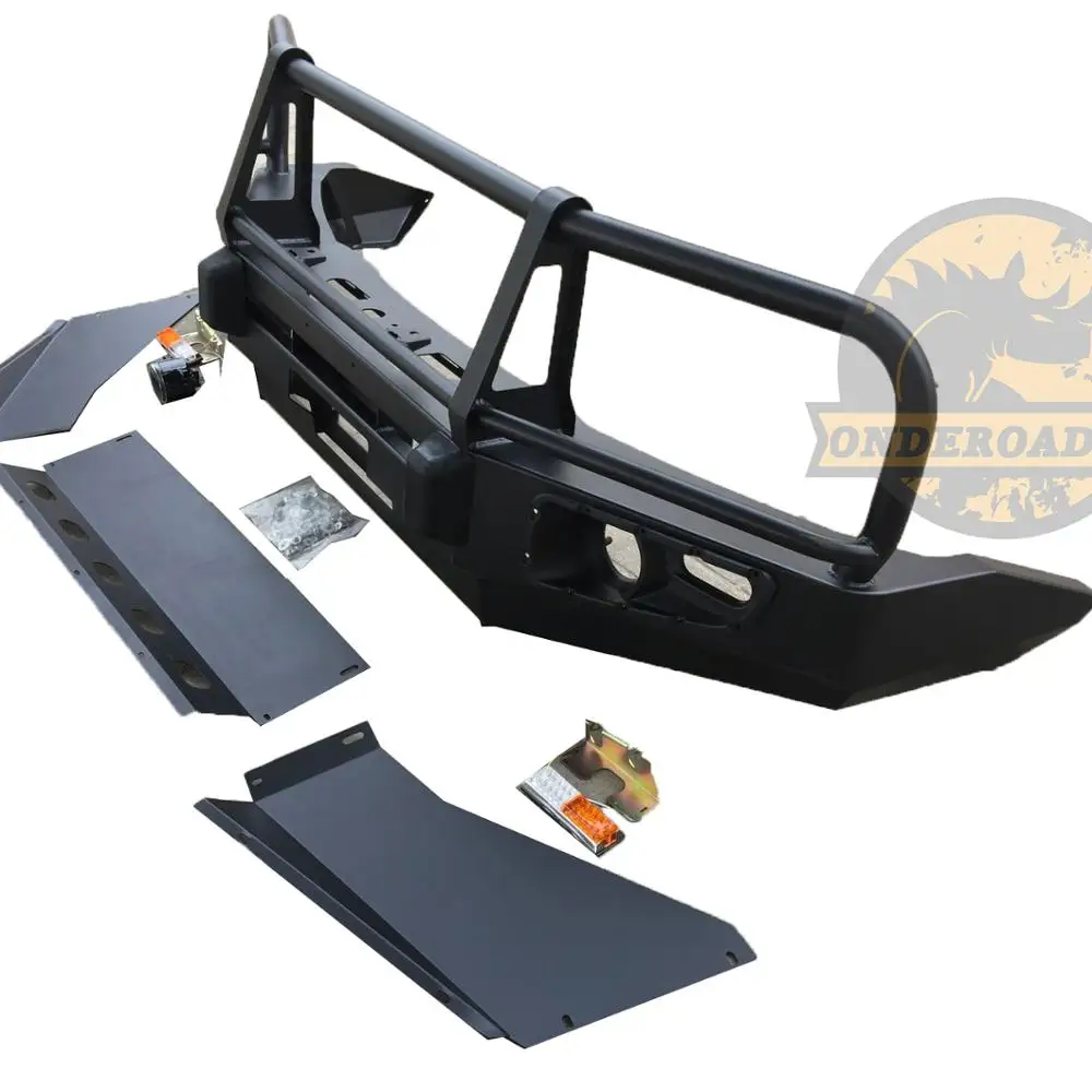New Style 4x4 Off-Road Car Accessories Steel Bumper Guard For Land Cruiser LC200 VDJ/UZJ 55100-0X000