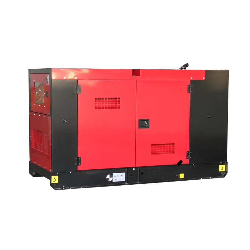  20kva желтый маленький бесшумный дизельный генератор