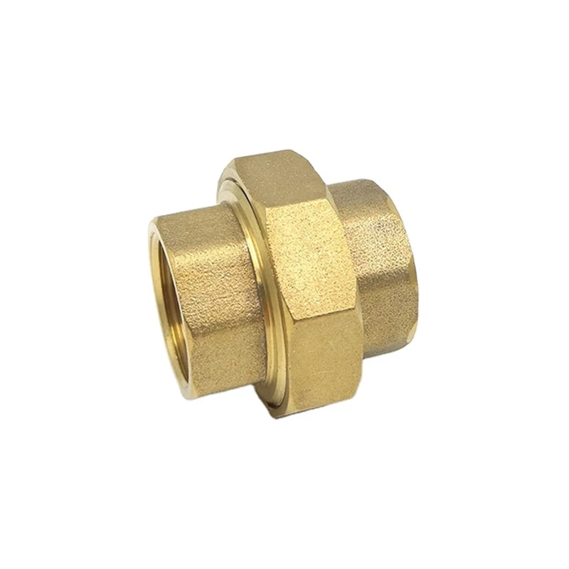 Brass Plumbing Fitting Union 1' BSPP Female Thread Brass Union