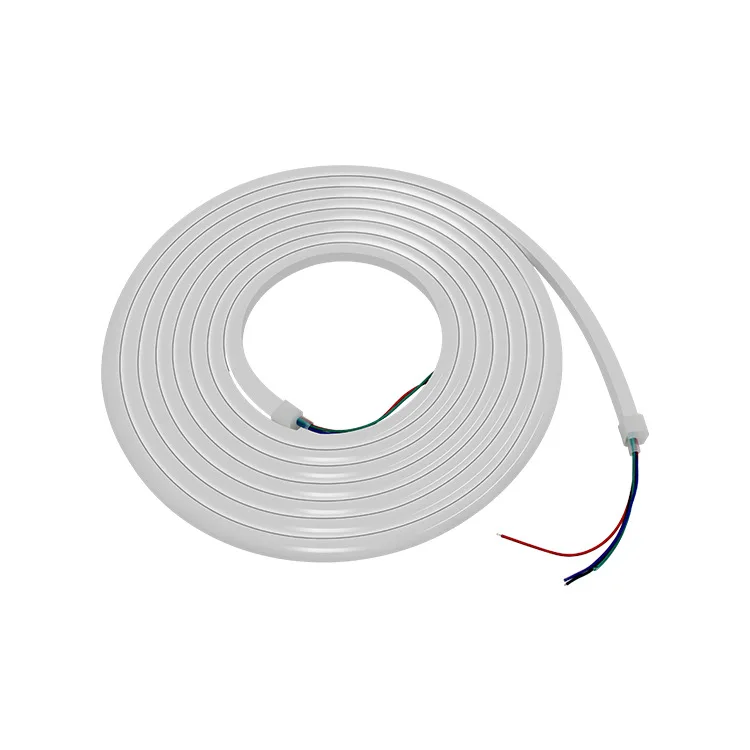 12V 24v 10x10mm RGB LED Silicone Tube Neon Flex