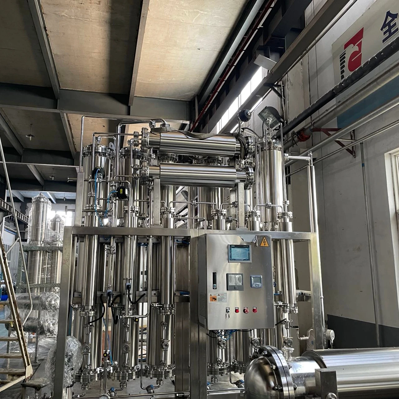 WFI production line pharmaceutical water distiller machine
