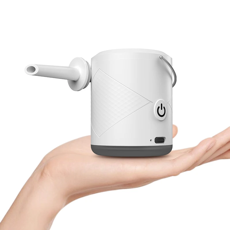 Portable Air Pump Camping Equip Compressor Quick Inflate Deflate Rechargeable for Hiking/Float/Air Bed