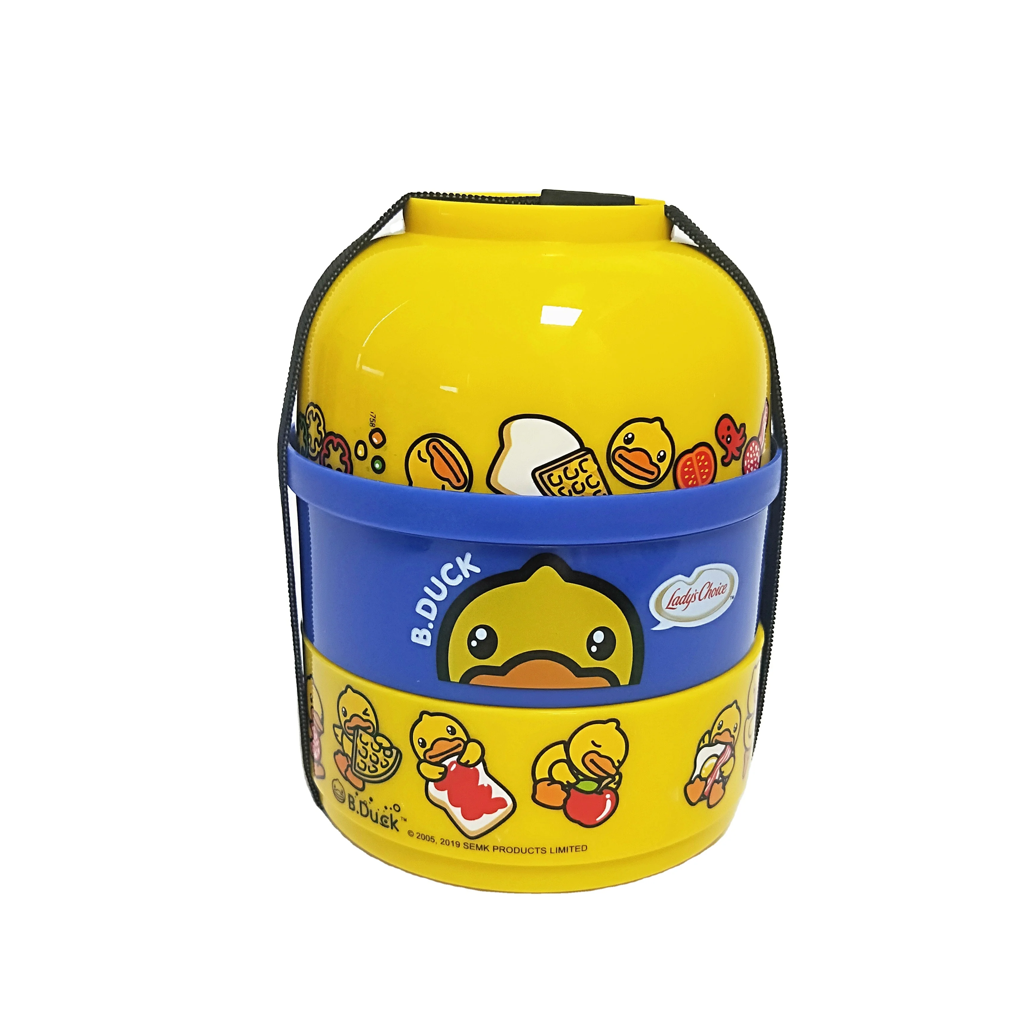 B.Duck Cartoon Doll Japan Bento box Food Container Kids Bento Box