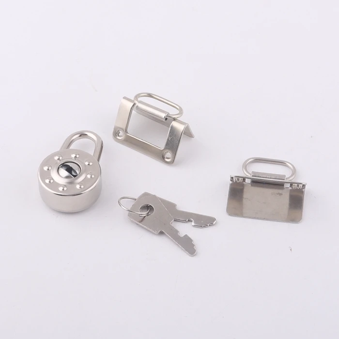 notebook small round shape metal mini padlock for dairy notebook