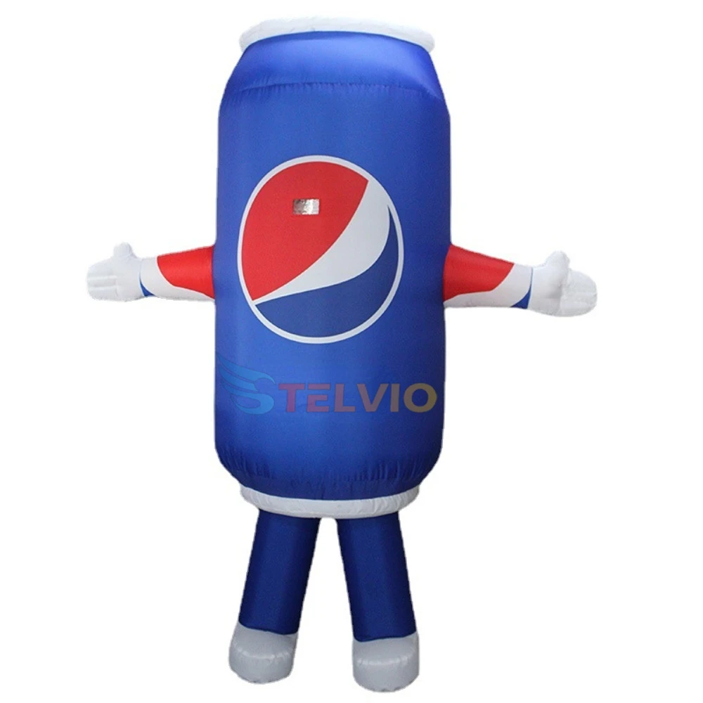 Inflatable Walking Beer Costume Customization For Advertising Promotion Inflatable Mascot Suit