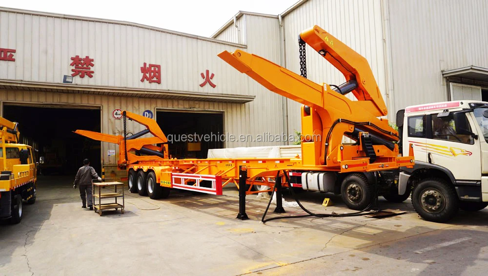 Nice Quality Side Loader Lifter Capacity 40FT Containers Semi-trailer