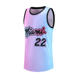 Wholesale OEM Man Basketball Jersey and Shorts America Team Miami Basketball Uniform