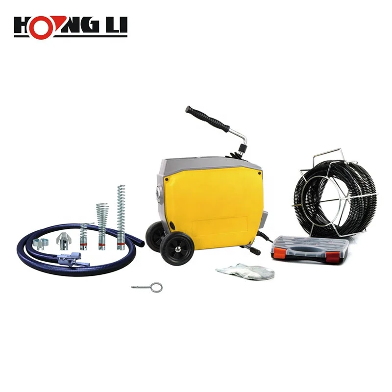 hongli good quality A200 pipe cleaning machine drain cleaner sewer drain cleaning machine