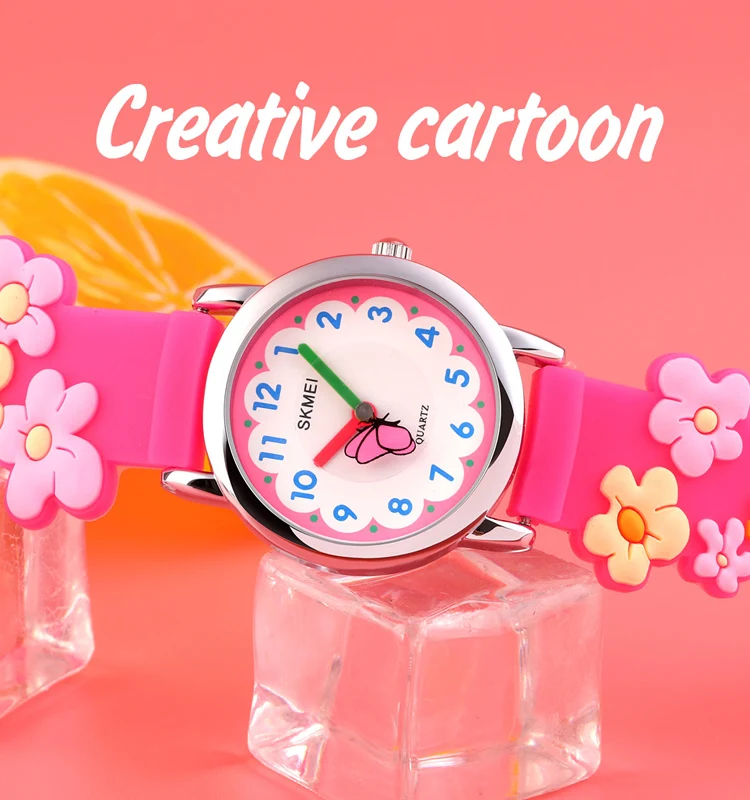 hot selling Skmei 1685 Children fancy watches for kid Cartoons quartz watches 3atm waterproof Hand Watch for Kids
