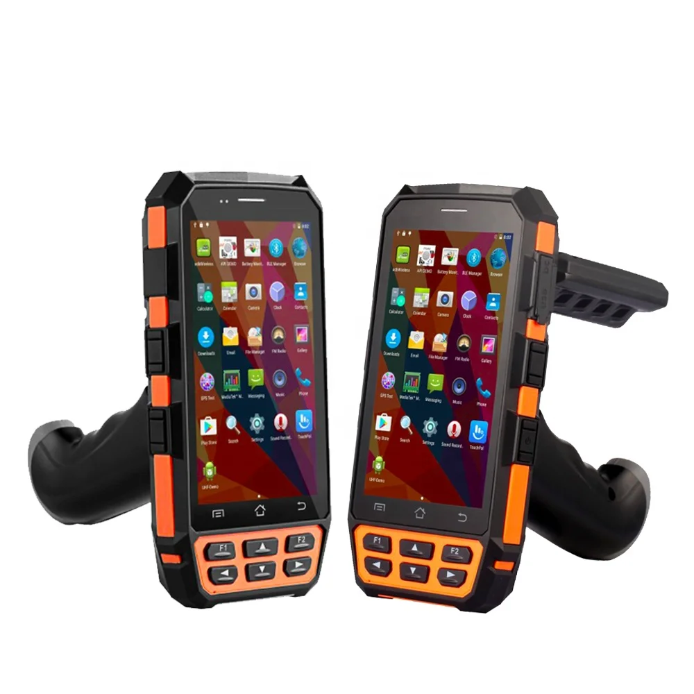 UHF 840-960mhz RFID Handheld Reader ISO18000-6c Android RFID tag reader