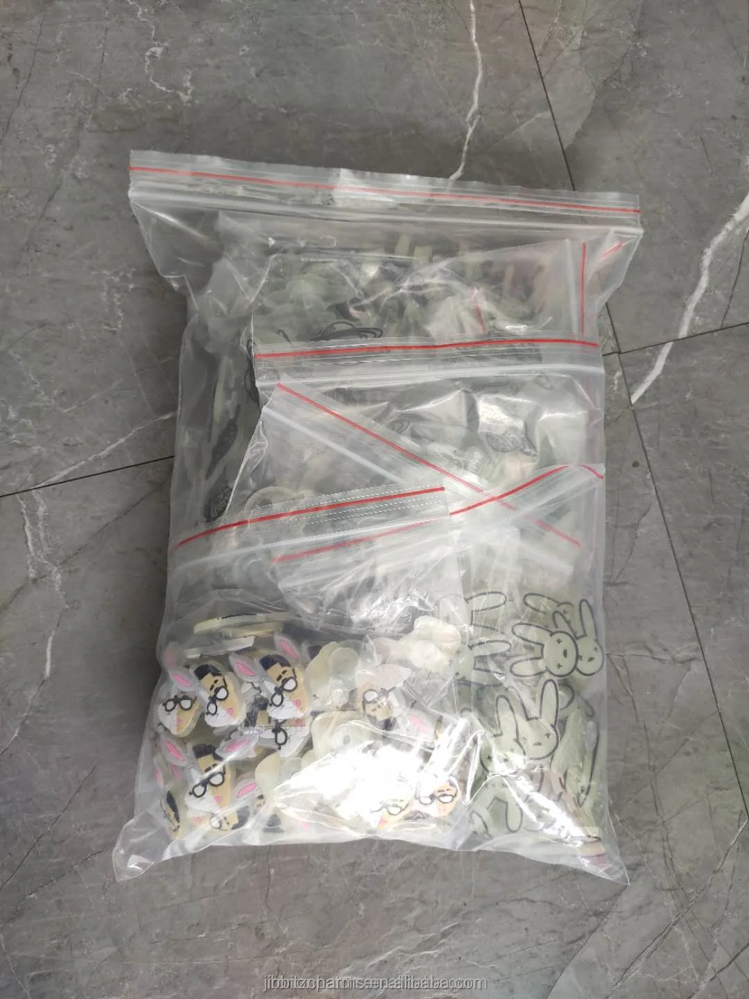 2023 custom high quality 3d pvc pen topper promotional focal beads for making tops accessories