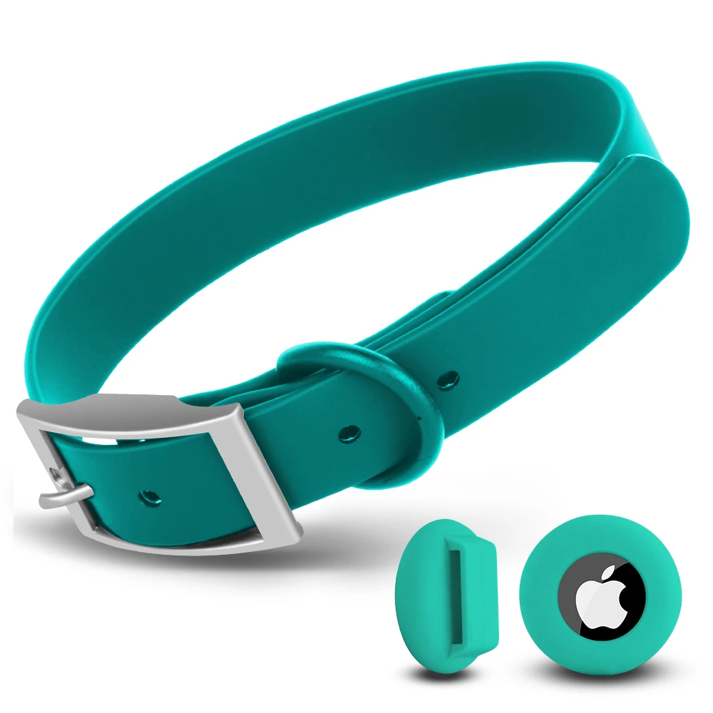 Hot Selling Classic Name Tag Personalize Airtag Collar Adjustable Comfortable Soft GPS Tracking Pet Dog Collar