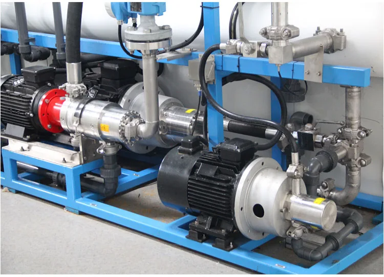 Seawater desalination system water treatment machine