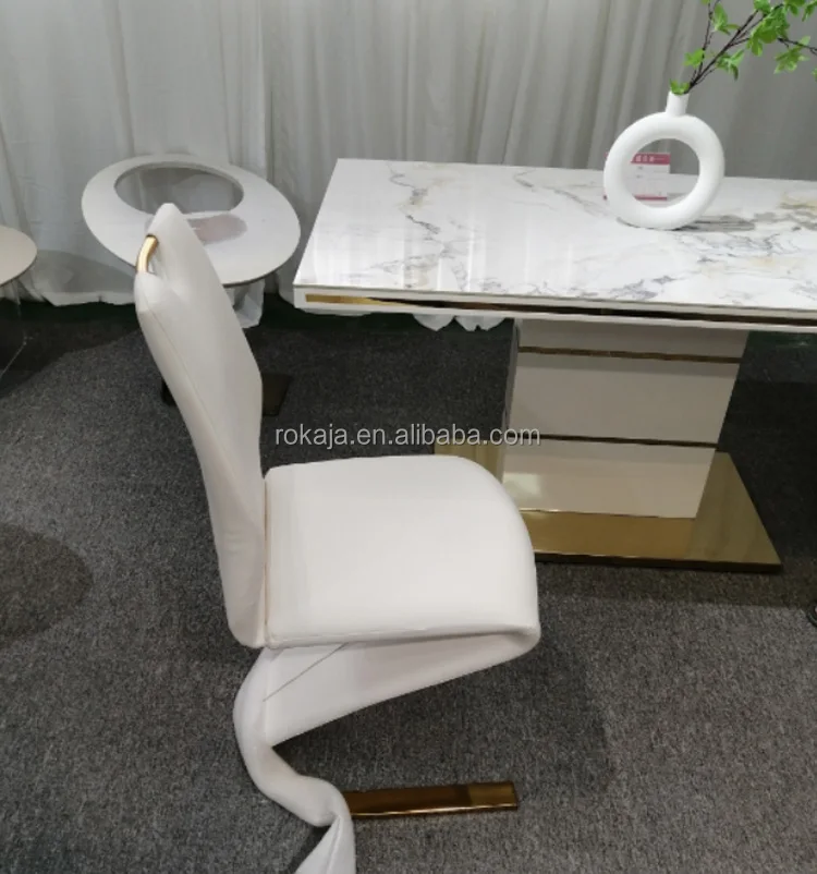 Dining Table Set Factory Price Modern Mermaid Dining Table 6 8 Chairs Persons Dining Room Set Luxury Marble Slate