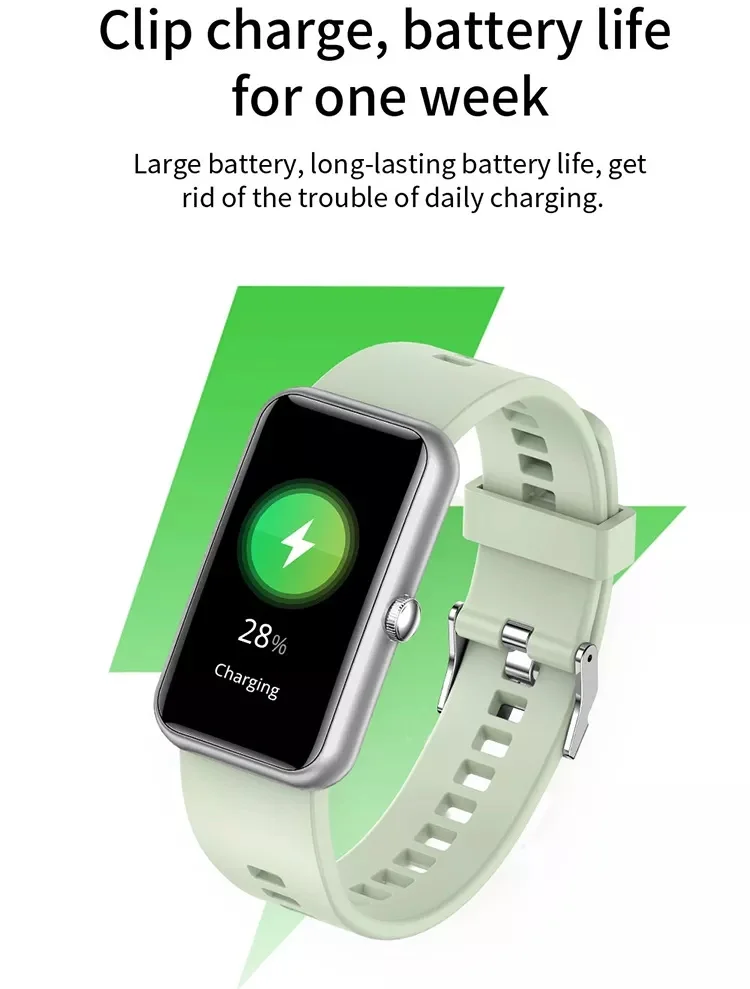 smartwatch L16wearable devices digital watches 1.47 inch big screen Waterproof Blood Pressure for xiaomi iphone samsung phone