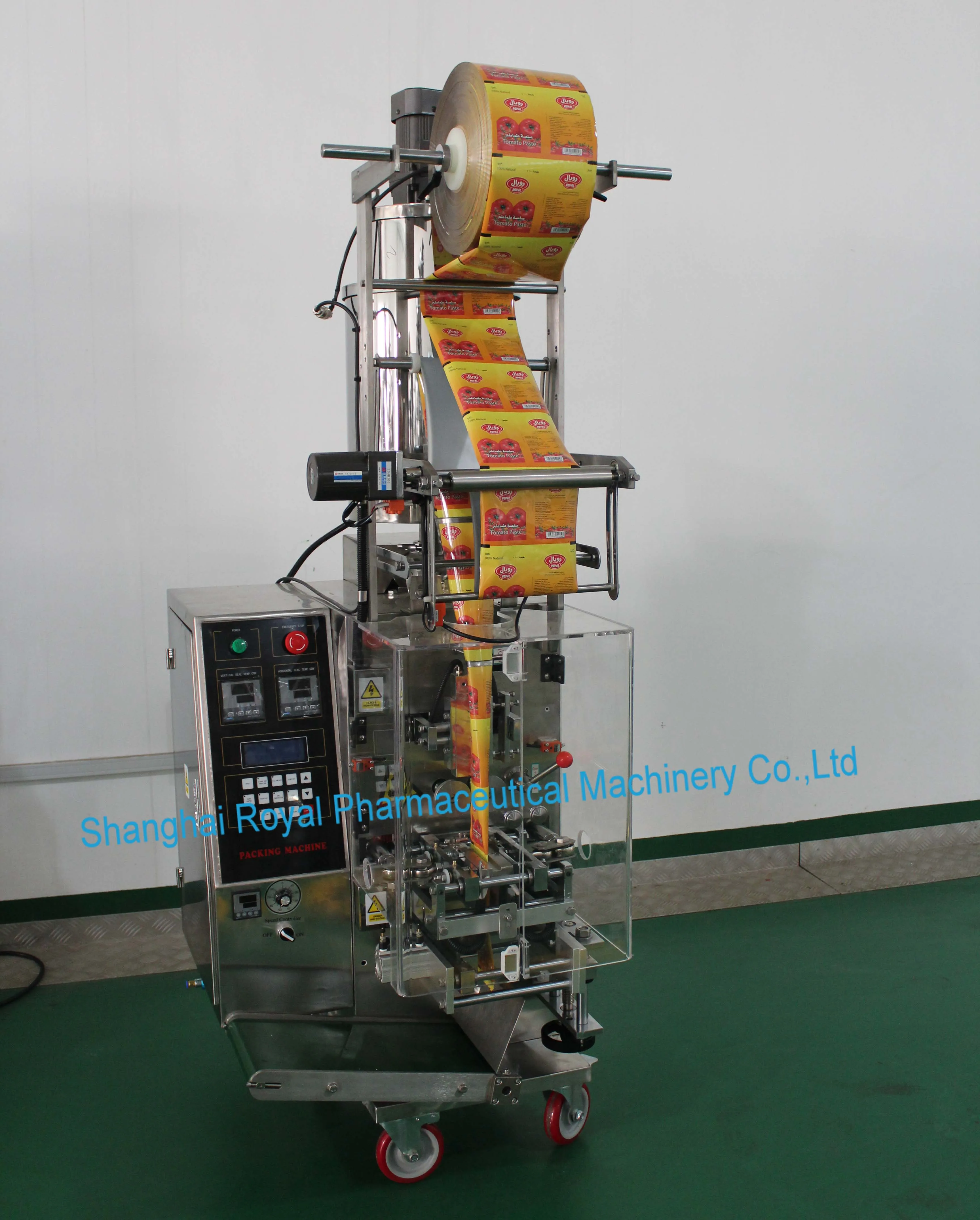 0-100ML Volume  Oil Tomato Jam  Potato Paste Butter Sachet Liquid Packing Machine  Automatic