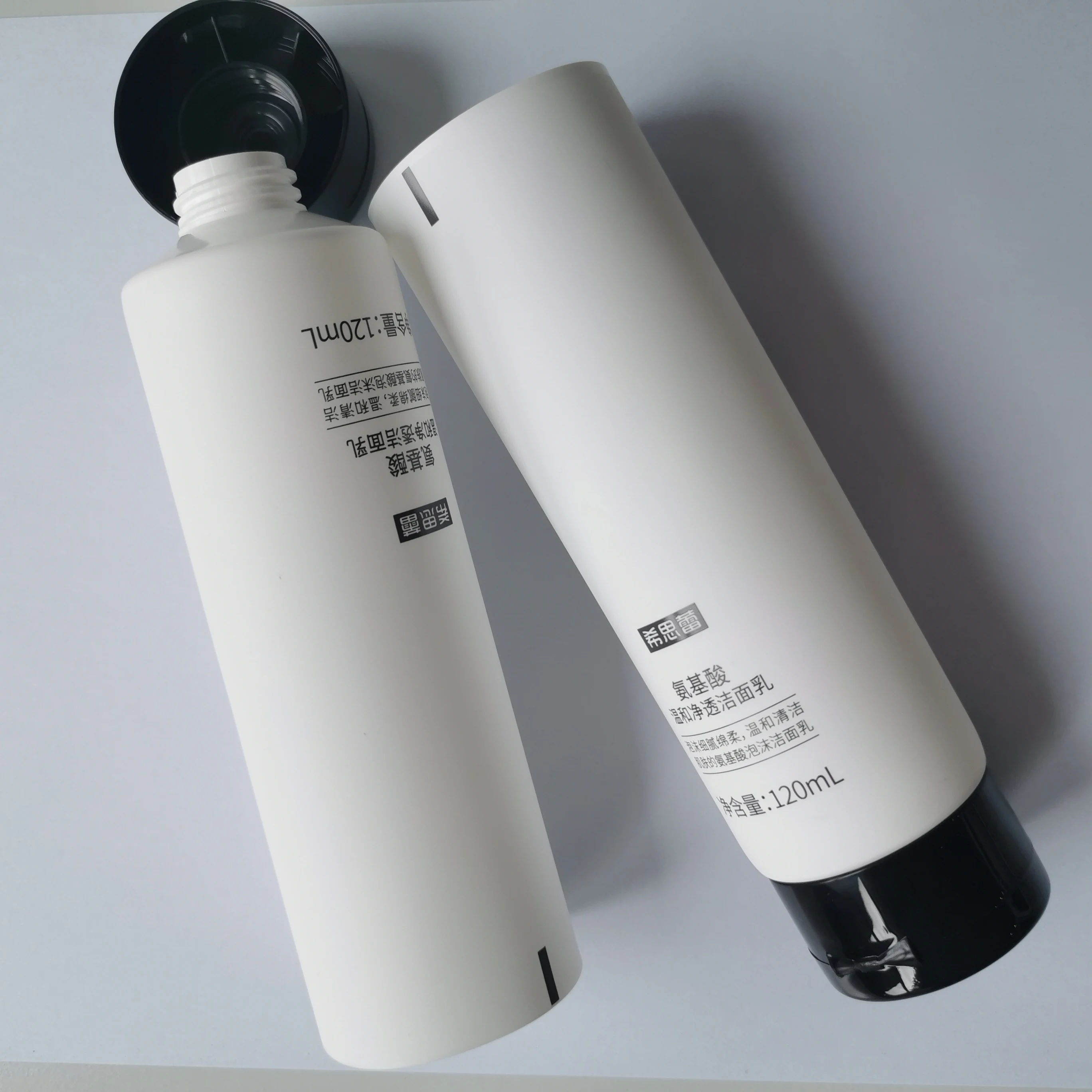 New Material Composed Biodegradable Eco-Plastic /  PLA Sugar Cane Corn Starch Tube for Cosmetic Skin care