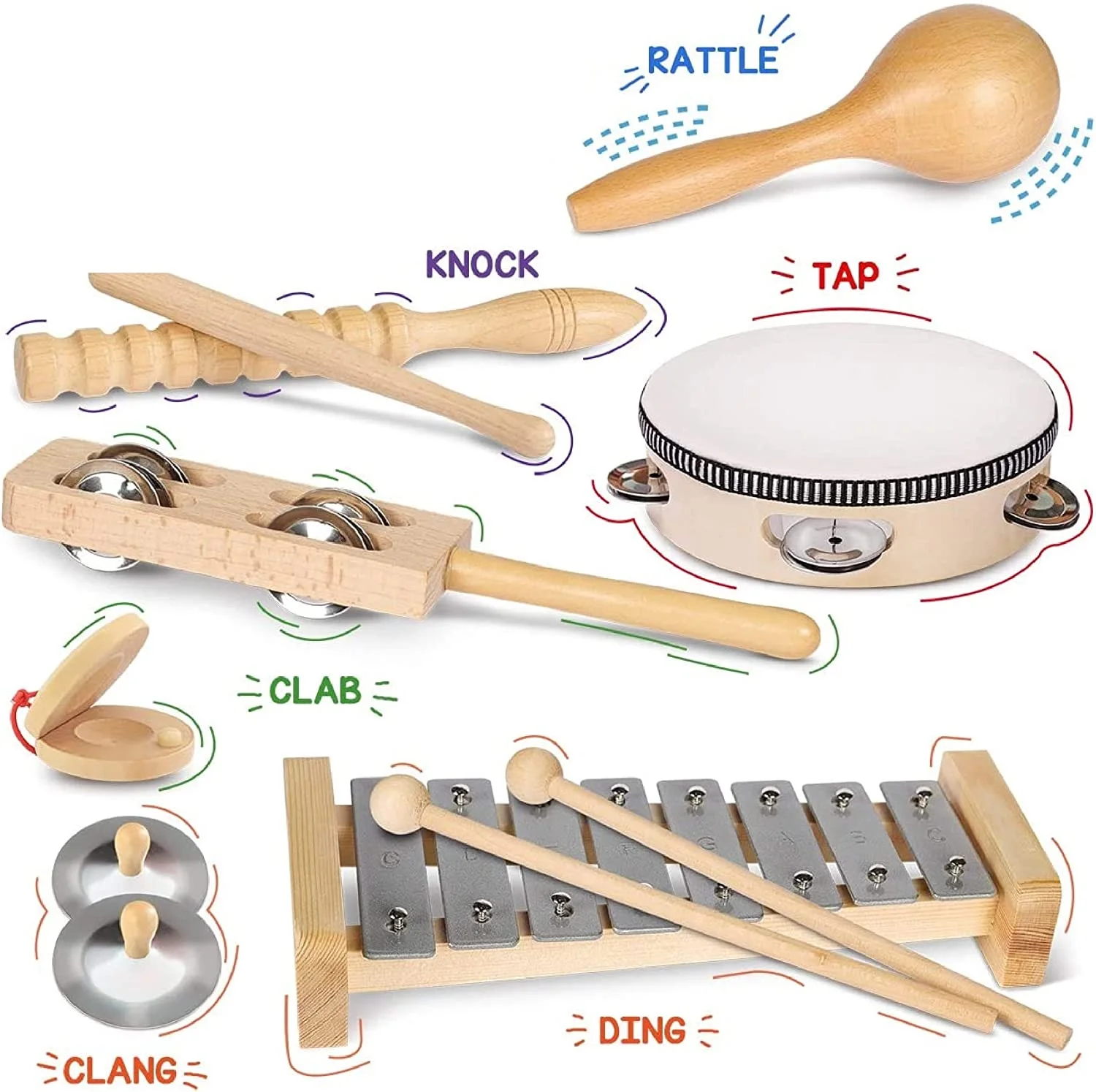 Lyre harp 10 strings Handmade ENGRAVED by rosewood and maple wood High Quality+Tuning Key&CARRYING bag Case musical instruments