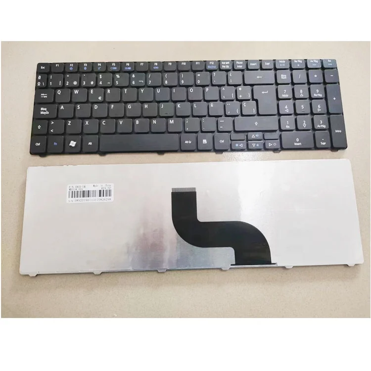 Notebook  spanish  keyboard for Acer Aspire 5340 5536 5738 5740 AS5810T 5410 5410Tkeyboard