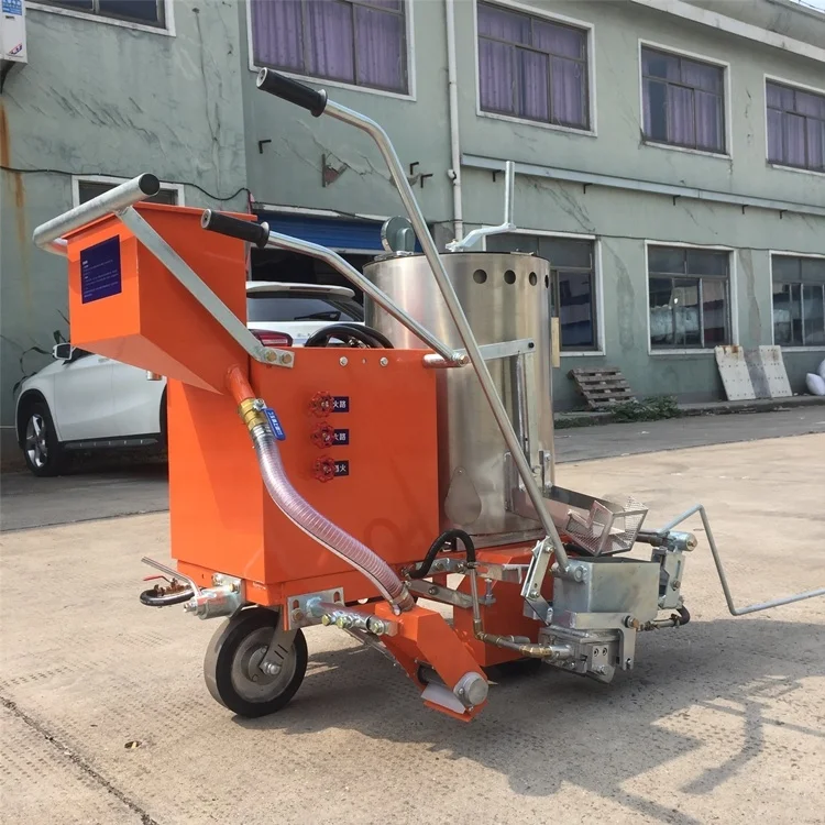 Preheater function thermoplastic road line marking paint machine price