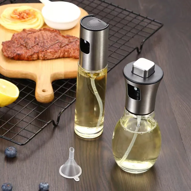 Оптовая продажа 304 бутылка для масла из нержавеющей стали 100 мл 200