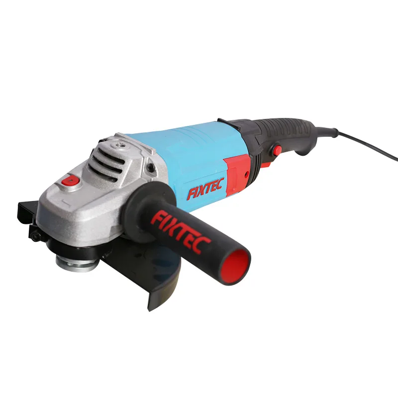 FIXTEC 1800W Angle Grinder with Side Handle 150mm Disc Grinding Cut Machine