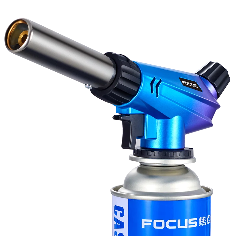 SG010 New Portable Cassette Style Outdoor Camping Torch Gun Brass And Aluminum Welding Torch Gun