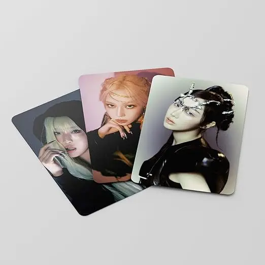 Custom 55 pcs Kpop Album  Photocard Kpop Aespa Album Card  Lomo Cards Greeting Cards