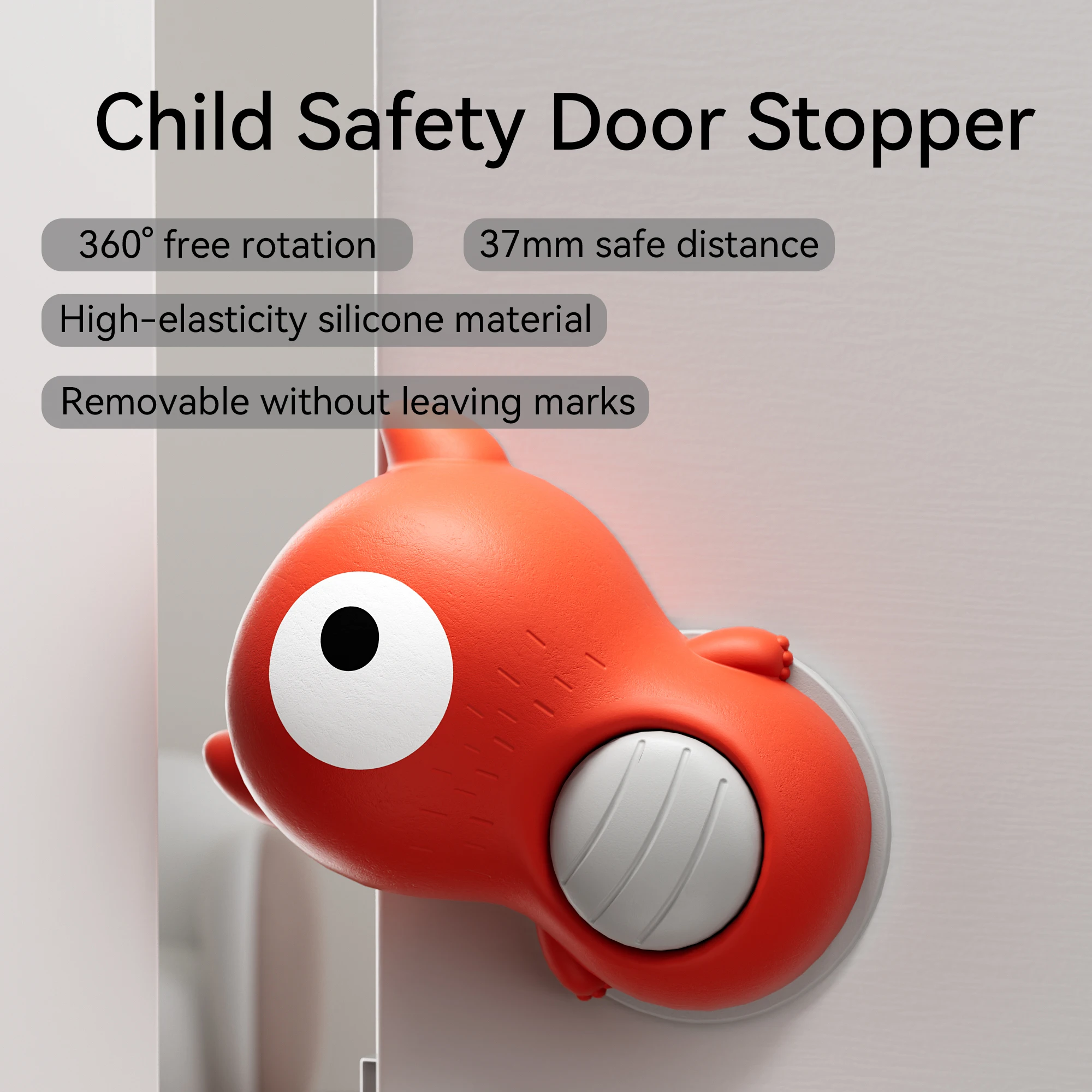 Promotional Baby Safety Cartoon Safety Child Baby Door Stopper Prevent Kids And Pet Finger Injuries