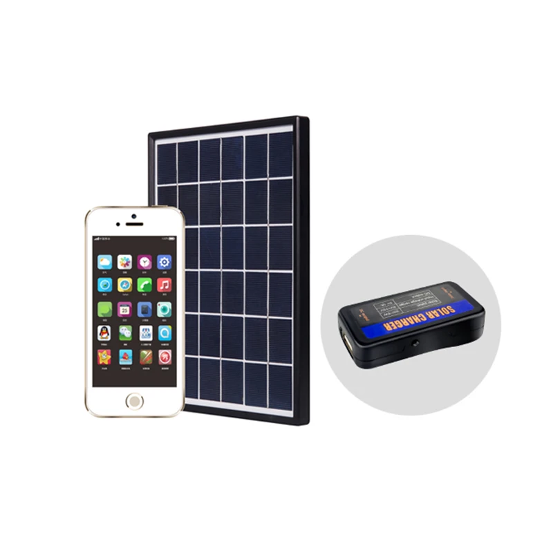 5W solar panel charger for mobile phones
