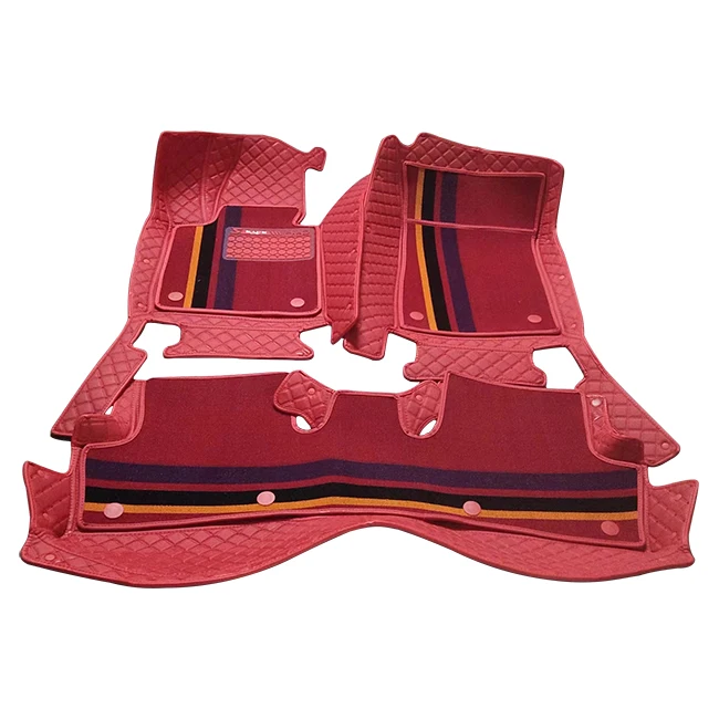 WING China Manufacturer All Weather Protection Car Interior Parts Coil Layer Custom Car Mats For Geely emgrand