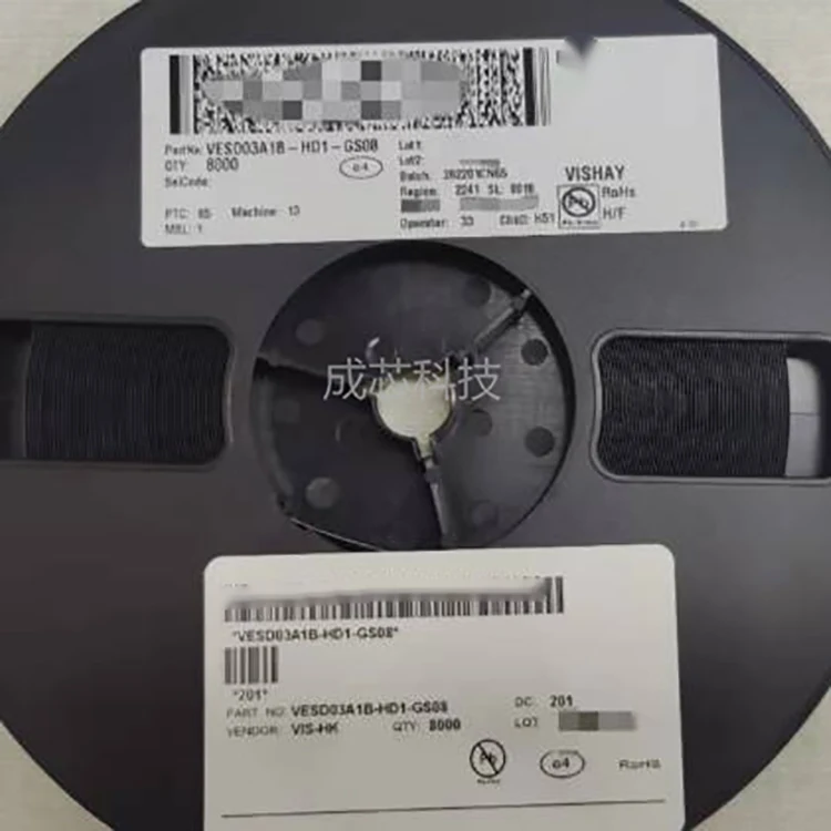 Оригинальные электронные компоненты VISHAY VESD03A1B-HD1-GS08 диод